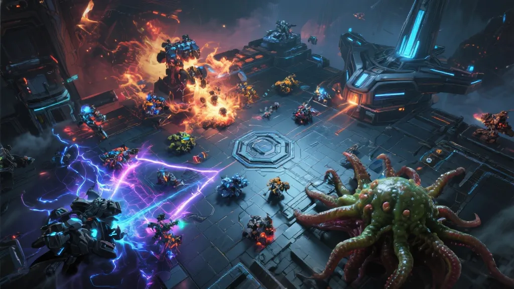 StarCraft II Epic Battle
